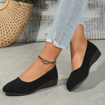 Lioren | Cozy Wedge Footwear