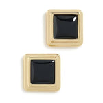 Square Stud Earrings
