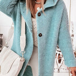 Hooded Knitwear Hood Collar Temperament Commuting Loose Cardigan Women's Sweater