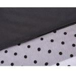 Polka dot high waist gauze skirt princess dress