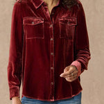 Juliana Velvet Shirt