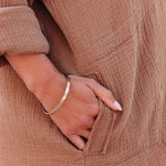 Loose Mid-length Jacket Casual Solid Color Shirt Mini Dress