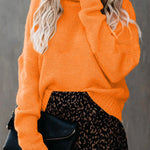 turtleneck pullover sweater