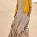 Women's Sleeveless Cotton Dress