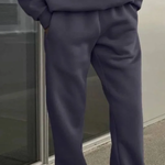Casual Sweatshirt and Trousers Two-piece Suit