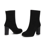 Catalina | Brown High-Heel Boots
