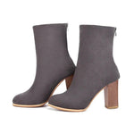 Catalina | Brown High-Heel Boots