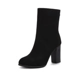 Catalina | Brown High-Heel Boots