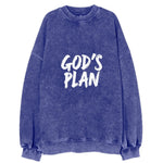 God's Plan Vintage Sweatshirt