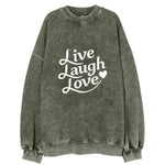 Live Laugh Love Vintage Sweatshirt