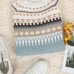 AVERY��� - Fair Isle Knit Sweater