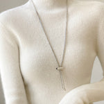 Casual Skinny Long Sleeves Solid Color Half Turtleneck Sweater Tops