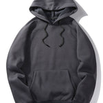 Letter Back Print Hoodie