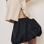 Casual Street Solid Color Buckle O Neck Tops
