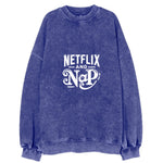 Netflix And Nap Vintage Sweatshirt