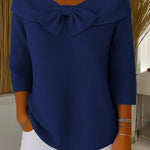 Seraphine | Soft Bow Knit Sweater