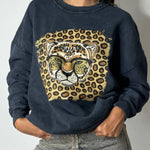Leopard Print Sweatshirt