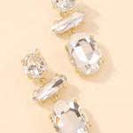 Original Statement Contrast Color Earrings