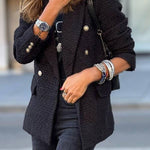 Oversized Contrast Stitch Jacket