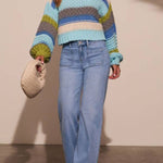 Harvest Feels Cropped Knit Sweater