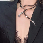 Statement Snake Shape Necklace