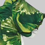 A-Line Loose Elasticity Flower Print One-Shoulder Maxi Dresses