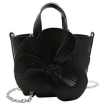 Flower Shape Pleated Split-Joint Bags Crossbody Bags Handbags Tote Bags