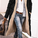 Casual Street Solid Patchwork Hooded Collar Outerwear