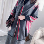 Original Warm Cartoon Print Shawl&Scarf