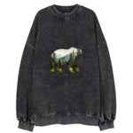 Forest Guardian Bear Vintage Sweatshirt