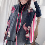 Original Warm Cartoon Print Shawl&Scarf
