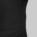 Loose Wide Leg Contrast Color Pockets Pants Trousers