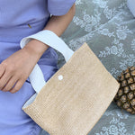 Simple Casual Vacation Weave Bag