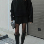 Knitted Two-Piece Skirt