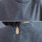 Original Split-Joint With Pocket Denim Dress