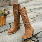 No��mie | Midnight Suede Boots