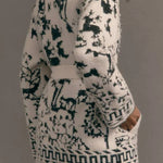 NVLT Knit Fringe Cardigan Sweater