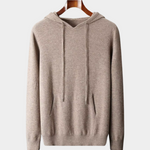 PURE EXTRA-FINE MERINO WOOL LEISURE HOODIE