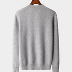 PURE EXTRA-FINE MERINO WOOL V-NECK CARDIGAN