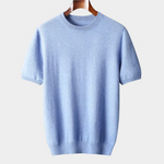 PREMIUM CASHMERE CLASSIC CREWNECK T-SHIRT