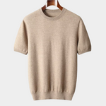PREMIUM CASHMERE CLASSIC CREWNECK T-SHIRT