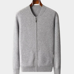PURE EXTRA-FINE MERINO WOOL V-NECK CARDIGAN