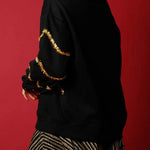 Christmas Tree Sequined Long Sleeve Loose Sweatshirt