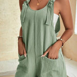 Casual fashion suspenders jumpsuit