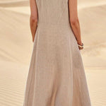 Women's Sleeveless Cotton Dress