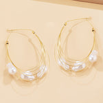 Normcore Tasseled Pearl Ear-Ring