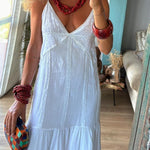Sicily White Resort Dress