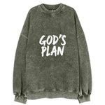 God's Plan Vintage Sweatshirt