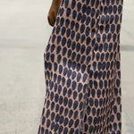 Women Casual Oval Print Dress