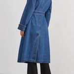 CHANDRY DENIM TRENCH COAT